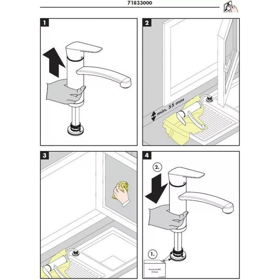 Смеситель для кухни Hansgrohe Logis M31 71833000 фото 4