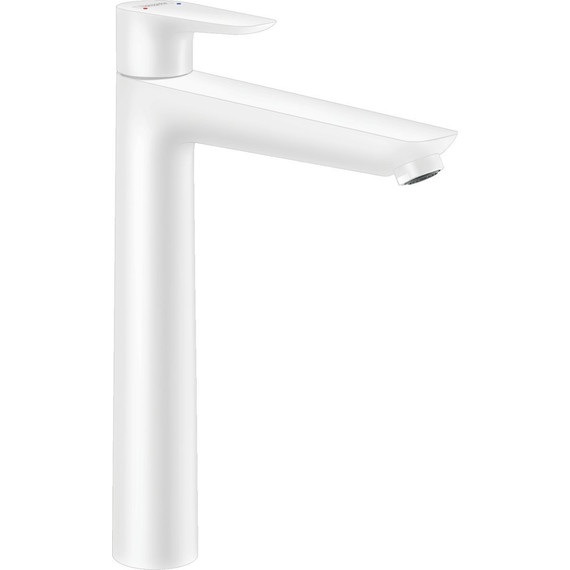 Смеситель для раковины высокий Hansgrohe Talis E 71717700, белый фото 
