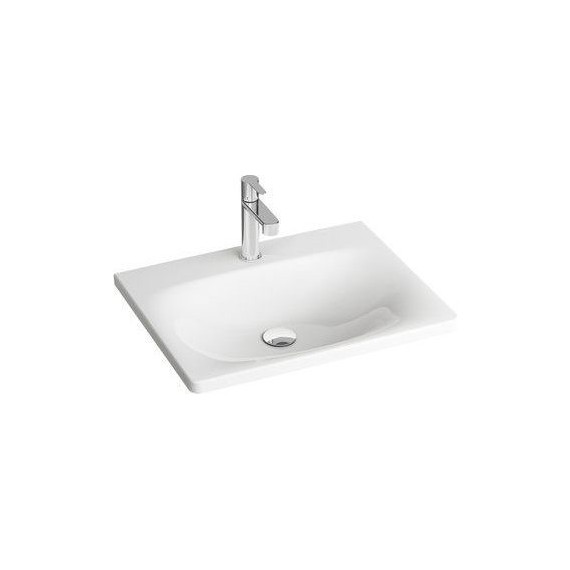 Тумба подвесная с раковиной Ravak Balance 500 X000001364, белый фото 2