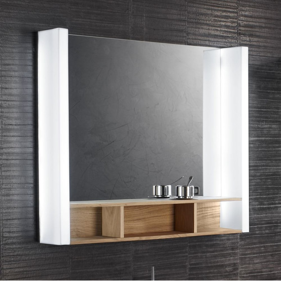 Зеркало Jacob Delafon Terrace Led 80 см EB1181-NF, дерево фото 2