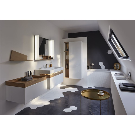 Зеркало Jacob Delafon Terrace Led 80 см EB1181-NF, дерево фото 5