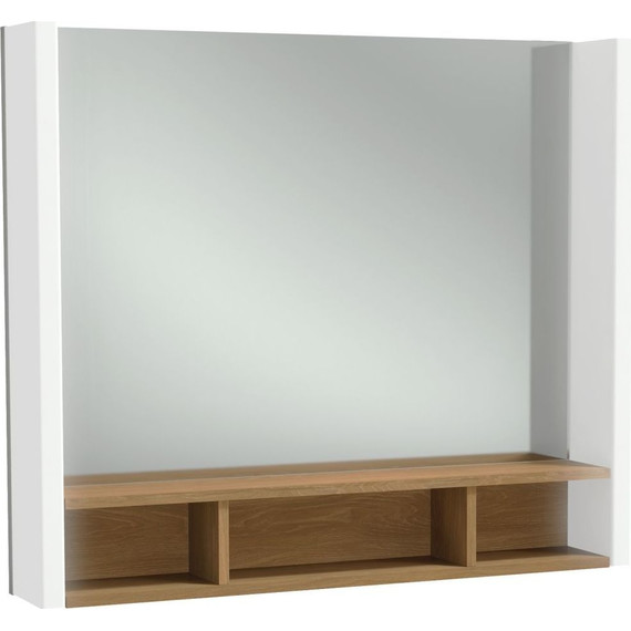 Зеркало Jacob Delafon Terrace Led 80 см EB1181-NF, дерево фото 