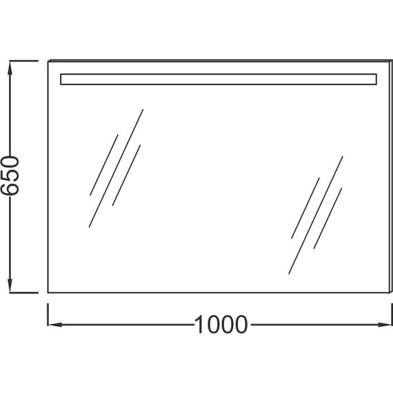 Зеркало Jacob Delafon Led 100 см EB1416-NF фото 4