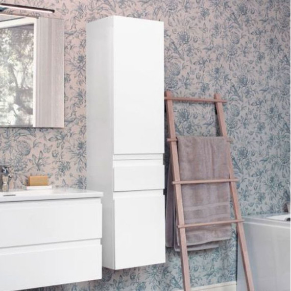 Пенал подвесной Jacob Delafon Madeleine 35 см R EB2069D-J51, белый матовый фото 2