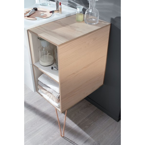 Модуль подвесной Jacob Delafon Odeon Rive Gauche 33 см EB2528-P11, ясень фото 2