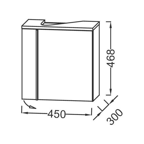 Тумба подвесная с раковиной Jacob Delafon Nouvelle Vague 45 см L EB3045G-N18, белый - 3 Тумба подвесная с раковиной Jacob Delafon Nouvelle Vague 45 см L EB3045G-N18, белый фото 3
