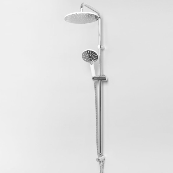 Душевая стойка WasserKraft A039, белый/хром фото 2