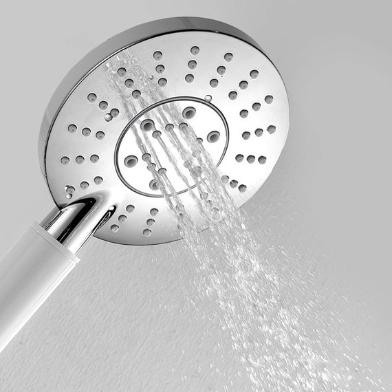 Душевая стойка WasserKraft A039, белый/хром фото 7