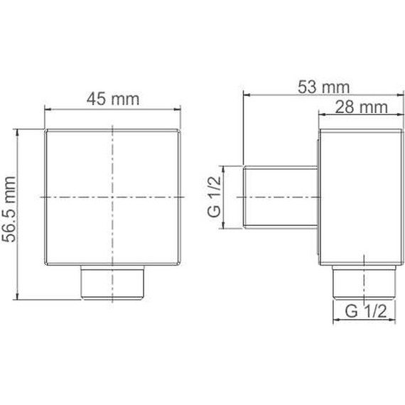 Шланговое подсоединение WasserKraft A221, черный - 3 Шланговое подсоединение WasserKraft A221, черный фото 3