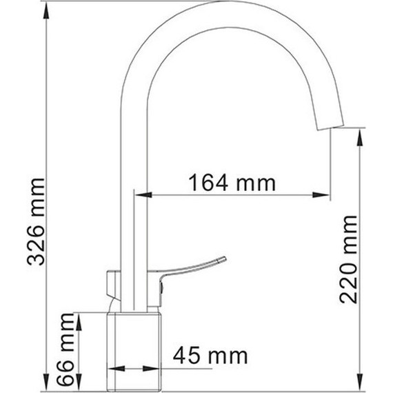 Смеситель для кухни WasserKraft Aller 1067 фото 4