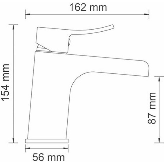 Смеситель для умывальника WasserKraft Aller 1069 фото 4
