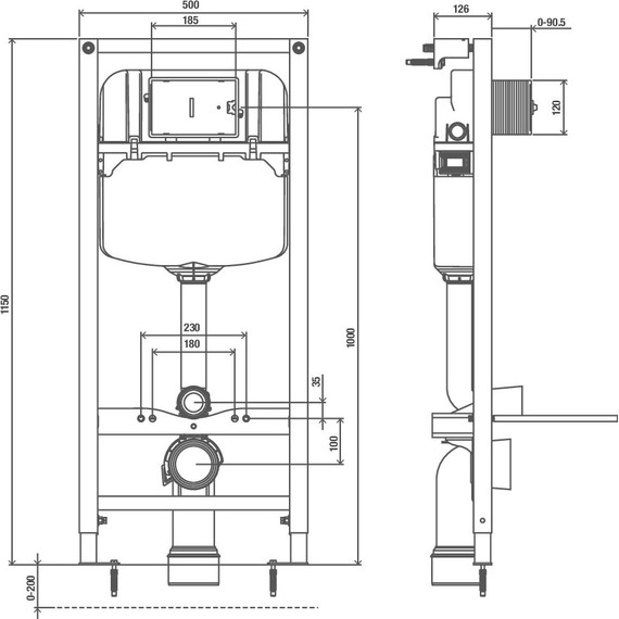 Инсталляция для унитаза Jacob Delafon E24156-NF - 3 Инсталляция для унитаза Jacob Delafon E24156-NF фото 3