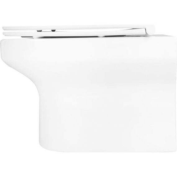 Унитаз подвесной безободковый Jacob Delafon Elite EDX114RU-00 с крышкой микролифт - 3 Унитаз подвесной безободковый Jacob Delafon Elite EDX114RU-00 с крышкой микролифт фото 3