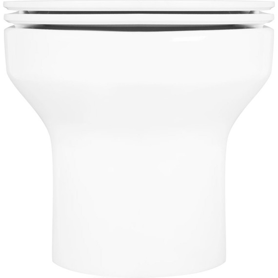 Унитаз подвесной безободковый Jacob Delafon Elite EDX114RU-00 с крышкой микролифт - 4 Унитаз подвесной безободковый Jacob Delafon Elite EDX114RU-00 с крышкой микролифт фото 4