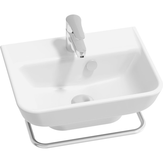 Раковина подвесная Jacob Delafon Struktura 45 см EGH112-00 - 4 Раковина подвесная Jacob Delafon Struktura 45 см EGH112-00 фото 4