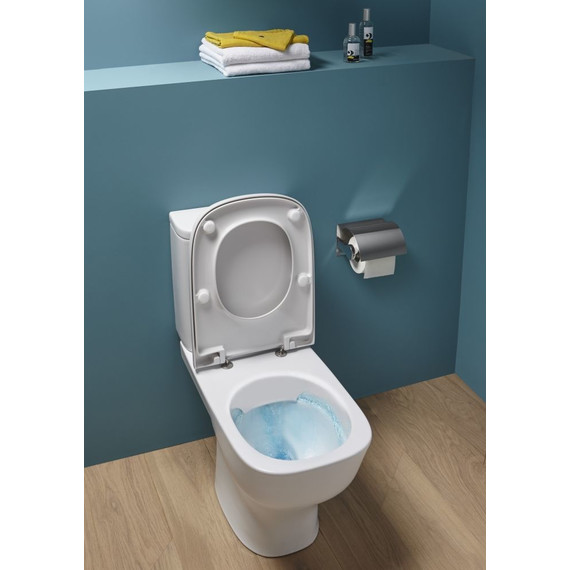 Унитаз-компакт безободковый Jacob Delafon Struktura UJX102-00 - 5 Унитаз-компакт безободковый Jacob Delafon Struktura UJX102-00 фото 5