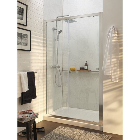 Душевая стойка с термостатом Jacob Delafon July E5523-CP - 5 Душевая стойка с термостатом Jacob Delafon July E5523-CP фото 5