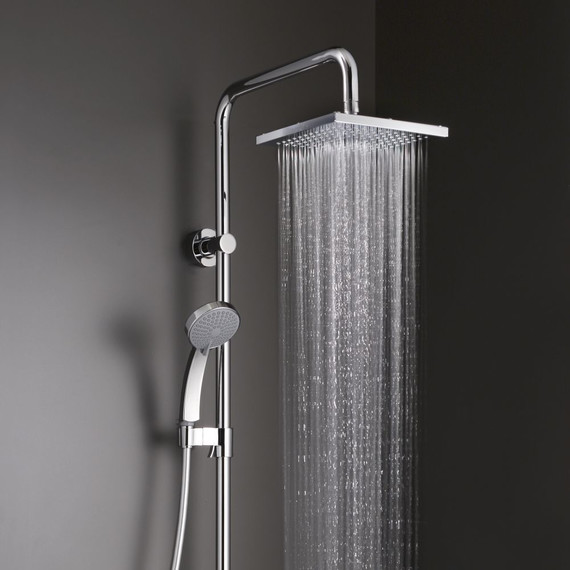 Душевая стойка с термостатом Jacob Delafon July E5523-CP - 7 Душевая стойка с термостатом Jacob Delafon July E5523-CP фото 7