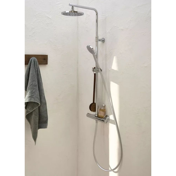 Душевая стойка с термостатом Jacob Delafon Marcel E25084-CP фото 2