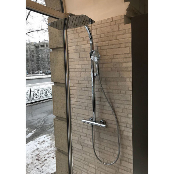 Душевая стойка с термостатом Jacob Delafon Talan E20642RU-CP - 3 Душевая стойка с термостатом Jacob Delafon Talan E20642RU-CP фото 3