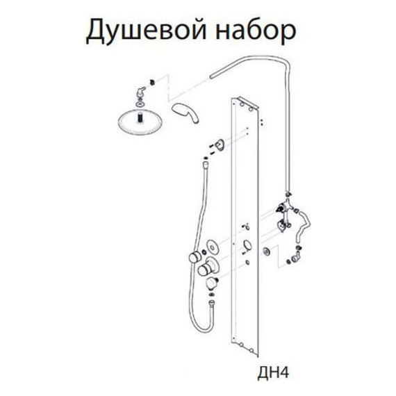 Душевая кабина Triton Лайт А ДН4 100х100 см, белый/матовое - 8 Душевая кабина Triton Лайт А ДН4 100х100 см, белый/матовое фото 8