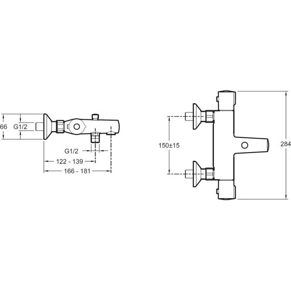 Смеситель для ванны с термостатом Jacob Delafon July E45714-CP фото 4