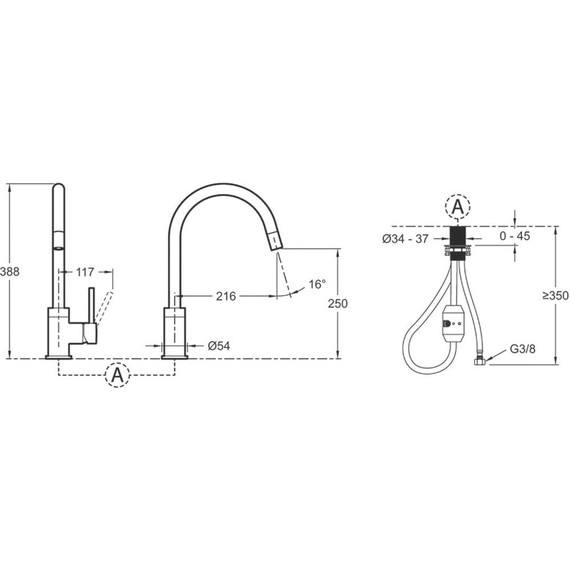 Смеситель для кухни Jacob Delafon Edouard E23308-CP фото 6
