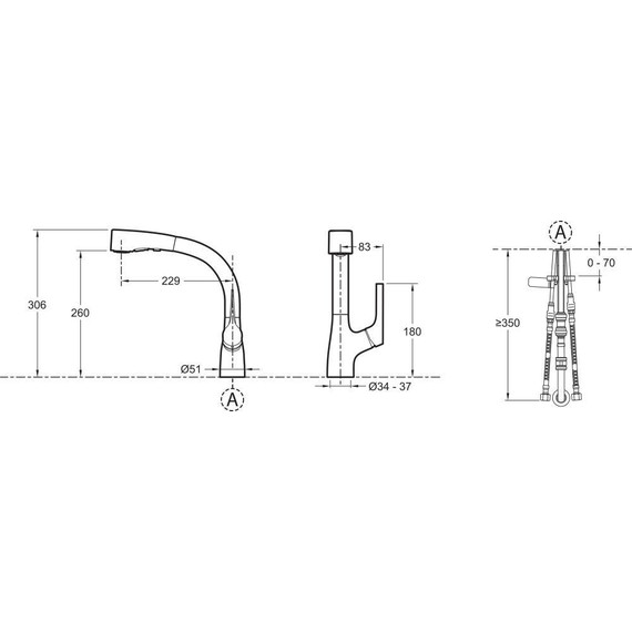 Смеситель для кухни Jacob Delafon Elate E13963-CP фото 2