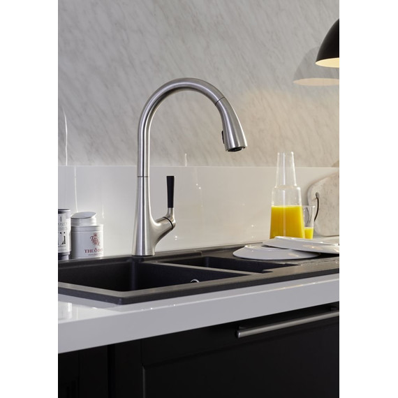 Смеситель для кухни Jacob Delafon Malleco E562-VS, матовая сталь фото 2