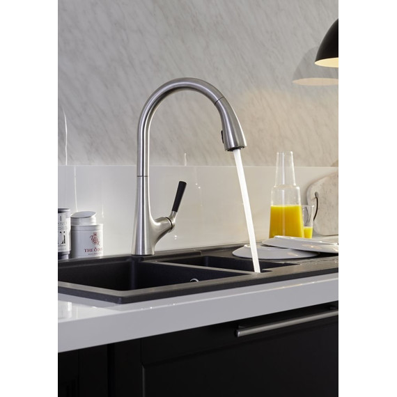 Смеситель для кухни Jacob Delafon Malleco E562-VS, матовая сталь фото 3