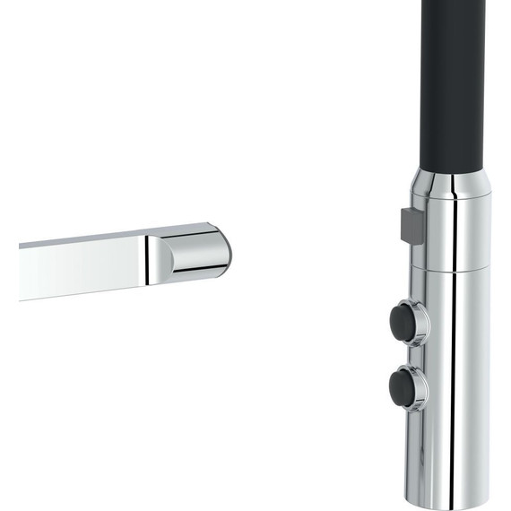 Смеситель для кухни Jacob Delafon Raphael E23311-CP, хром/черный фото 3