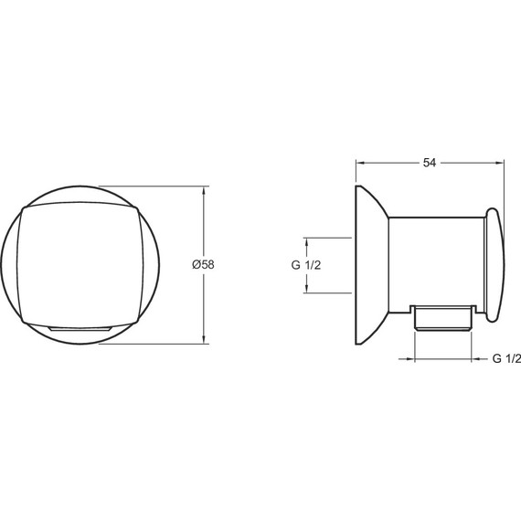 Шланговое подсоединение Jacob Delafon E11627-CP - 2 Шланговое подсоединение Jacob Delafon E11627-CP фото 2