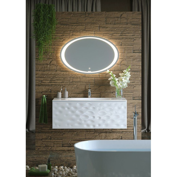Зеркало Aqwella Clarberg Ellipse Led 100 см ELI0210 - 2 Зеркало Aqwella Clarberg Ellipse Led 100 см ELI0210 фото 2