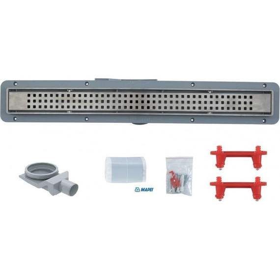 Трап Pestan (BETTOSERB) Betto Net Line 65 см 13702517, матовый хром (под плитку), Цвет производителя: хром матовый, Размер трапа: 650 фото 2