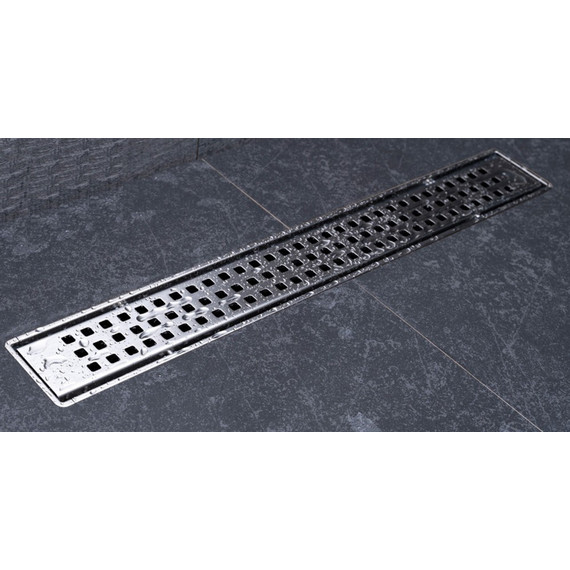 Трап Pestan (BETTOSERB) Betto Net Line 75 см 13702518, матовый хром (под плитку), Цвет производителя: хром матовый, Размер трапа: 750 фото 5