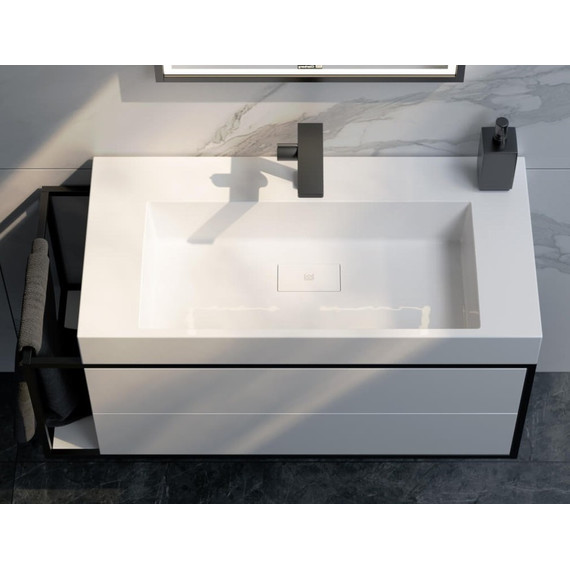 Тумба подвесная с раковиной Aqwella Clarberg Logic 80 см LOG0108R - 6 Тумба подвесная с раковиной Aqwella Clarberg Logic 80 см LOG0108R фото 6