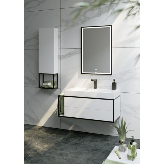 Тумба подвесная с раковиной Aqwella Clarberg Logic 80 см LOG0108R - 2 Тумба подвесная с раковиной Aqwella Clarberg Logic 80 см LOG0108R фото 2