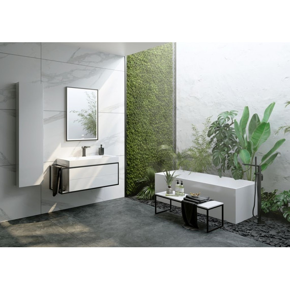 Тумба подвесная с раковиной Aqwella Clarberg Logic 80 см LOG0108R - 3 Тумба подвесная с раковиной Aqwella Clarberg Logic 80 см LOG0108R фото 3