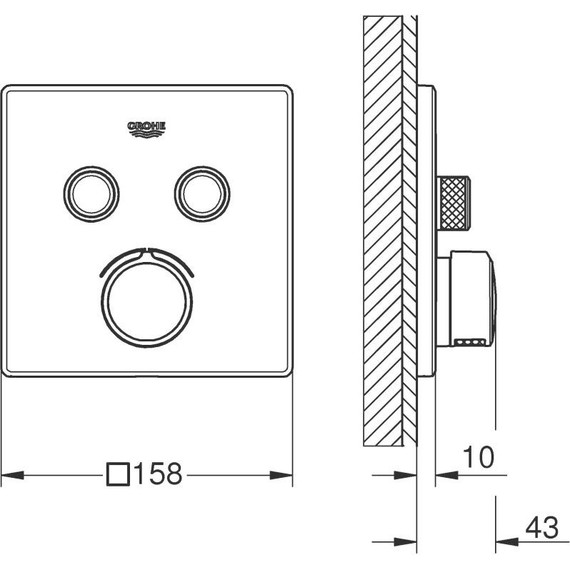 Смеситель для душа Grohe Grohtherm SmartControl 29148000 фото 5