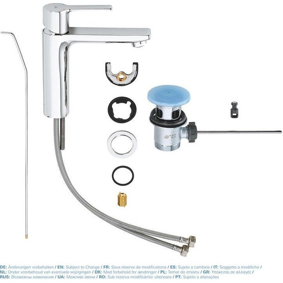 Смеситель для раковины Grohe Lineare New 32114001 фото 2