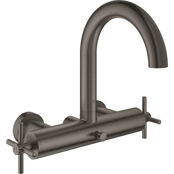 Смеситель для ванны Grohe Atrio New Classic 25010AL3, темный графит матовый фото 
