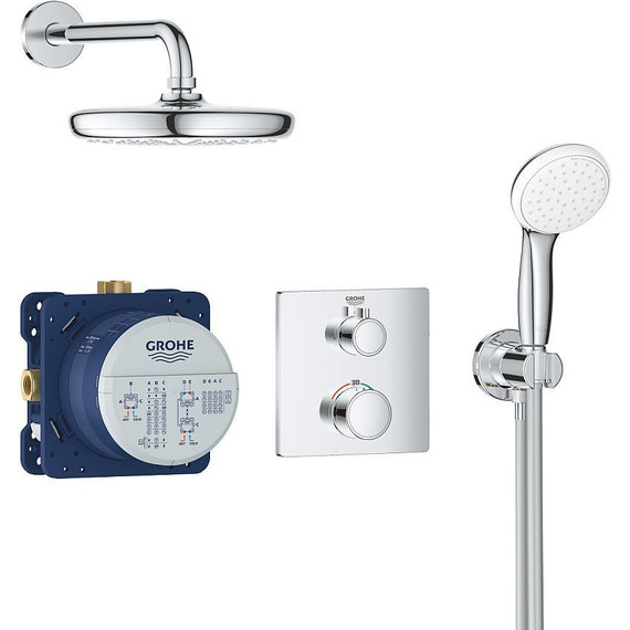 Душевая система для душа с термостатом Grohe Grohtherm 34729000 фото 2