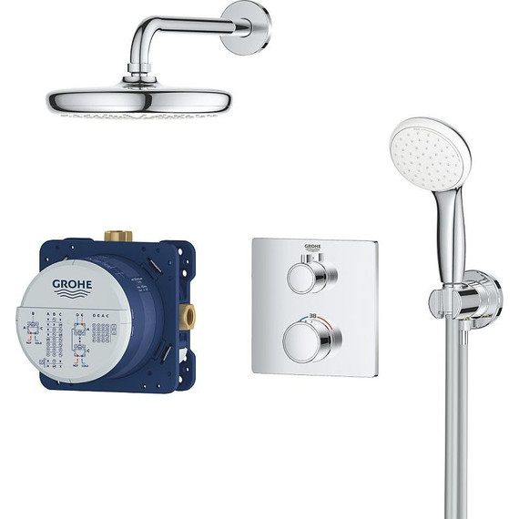 Душевая система для душа с термостатом Grohe Grohtherm 34729000 фото 3