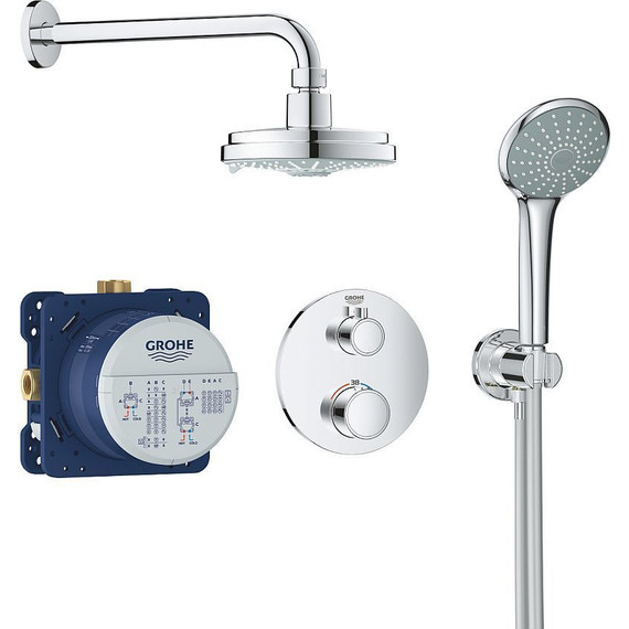 Душевая система для душа с термостатом Grohe Grohtherm 34735000 фото 