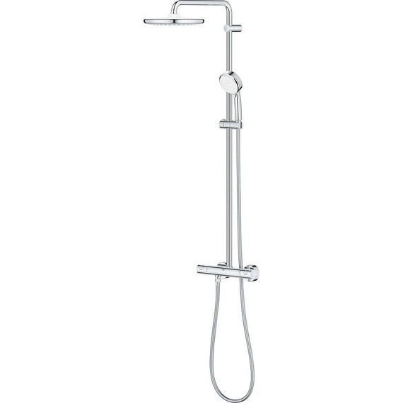 Душевая стойка с термостатом Grohe Tempesta Cosmopolitan System 250 26670000 - 2 Душевая стойка с термостатом Grohe Tempesta Cosmopolitan System 250 26670000 фото 2