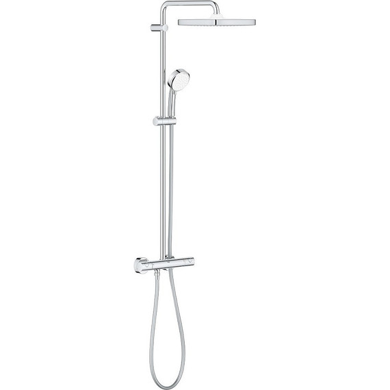 Душевая стойка с термостатом Grohe Tempesta Cosmopolitan System 250 Cube 26689000 фото 