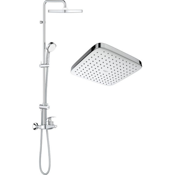 Душевая стойка Grohe Tempesta Cosmopolitan System 250 Cube 26693000 - 4 Душевая стойка Grohe Tempesta Cosmopolitan System 250 Cube 26693000 фото 4