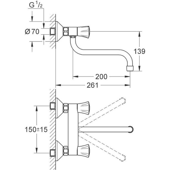 Смеситель для кухни Grohe Costa 31187001 фото 2