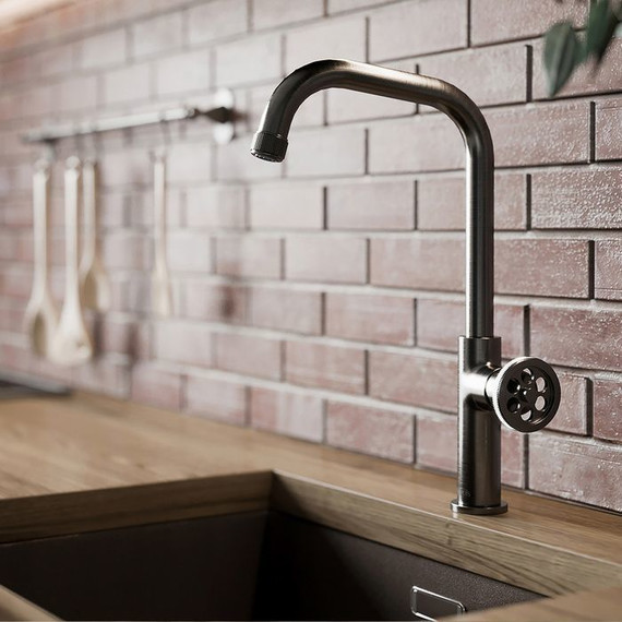 Смеситель для кухни Iddis Grange GRAGM00i05, графит фото 2