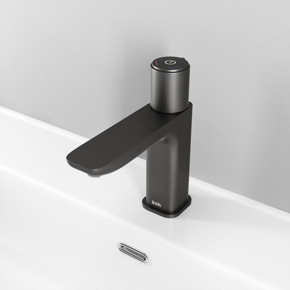 Смеситель для раковины Iddis Slide SLIGMBTi01, графит - 2 Смеситель для раковины Iddis Slide SLIGMBTi01, графит фото 2